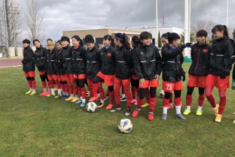 Đội tuyển nữ bắt đầu chuyến tập huấn tại Tây Ban Nha