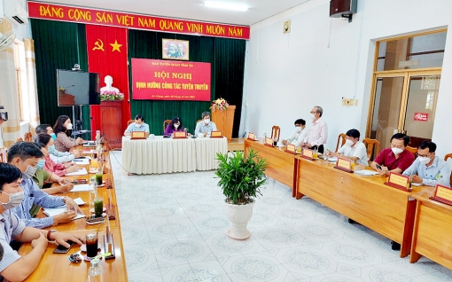 Hội nghị định hướng công tác tuyên truyền năm 2022