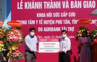 Khánh thành Khoa Hồi sức cấp cứu Trung tâm Y tế huyện Phú Tân
