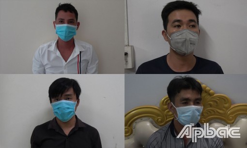 Tiền Giang: Khởi tố, bắt tạm giam nhóm giang hồ Vũ Tiến Hà
