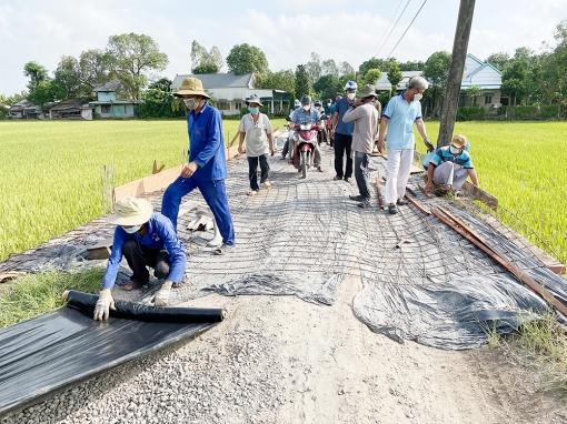 Châu Phú phát triển hệ thống giao thông