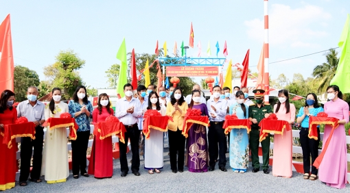 TP. Long Xuyên khánh thành cầu Dân Sinh ở phường Mỹ Hòa