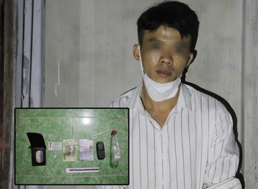 Trà Vinh: Bắt đối tượng tàng trữ, sử dụng ma túy trong nhà hoang