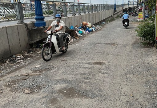 Cần Thơ: Sớm nâng cấp đường dân sinh 2 bên cầu Quang Trung
