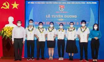 Tỉnh đoàn An Giang tuyên dương danh hiệu “Sinh viên 5 tốt”, “Học sinh 3 rèn luyện”, “Học sinh 3 tốt” năm học 2020-2021