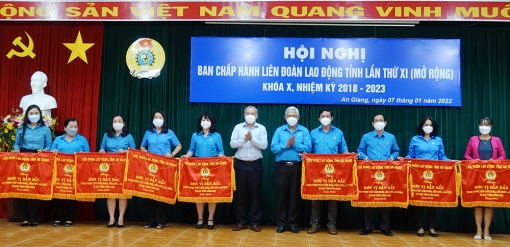 Liên đoàn Lao động tỉnh An Giang đạt và vượt 13/13 chỉ tiêu năm 2021