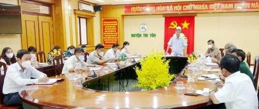 Tri Tôn tăng cường ứng phó với biến chủng Omicron