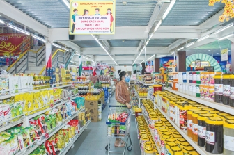 Phòng dịch COVID-19 trong chợ, siêu thị