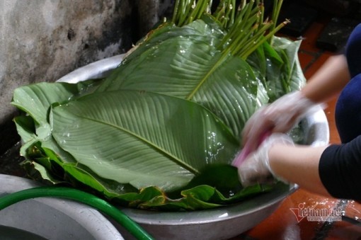 Nồi bánh chưng ngày Tết