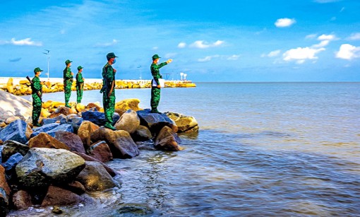 Trên chốt gác tiền tiêu