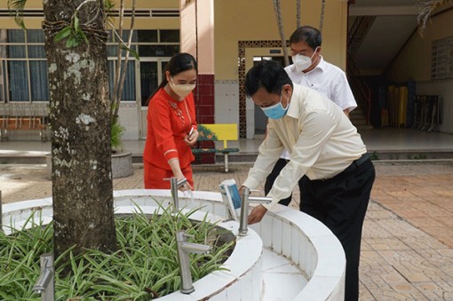 Cần Thơ: Kiểm tra công tác đảm bảo an toàn phòng, chống dịch COVID-19 và chuẩn bị đón học sinh trở lại trường