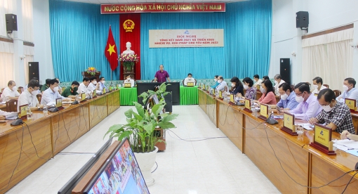 UBND tỉnh An Giang tổng kết công tác năm 2021 và triển khai nhiệm vụ, giải pháp chủ yếu năm 2022