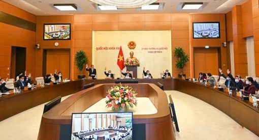 Dự kiến Chương trình phiên họp thứ bảy của Ủy ban Thường vụ Quốc hội khóa XV