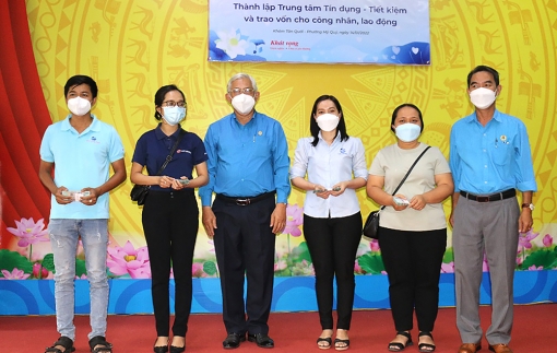 Trợ vốn cho công nhân, lao động nghèo