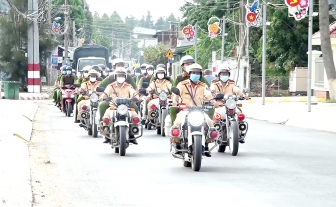 Công an huyện An Phú giữ vững an ninh trật tự dịp Tết
