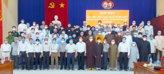 TX. Tân Châu: Họp mặt dân tộc, tôn giáo và nhân sĩ trí thức mừng Đảng - mừng Xuân Nhâm Dần năm 2022