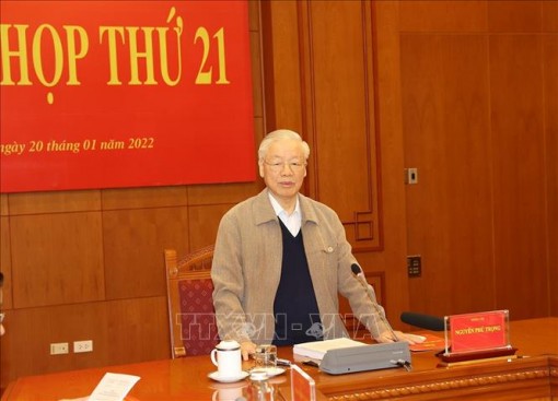 Tổng Bí thư Nguyễn Phú Trọng chủ trì phiên họp về phòng, chống tham nhũng, tiêu cực