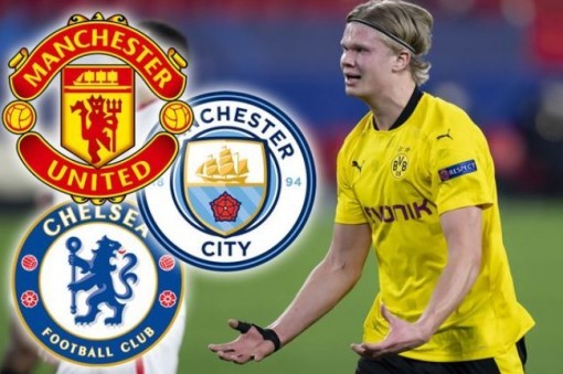 Haaland sẵn sàng đợi Barca để ký siêu hợp đồng hè 2022