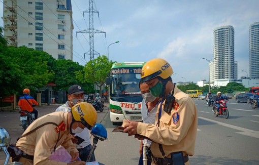 Xử lý nghiêm các hành vi vi phạm giao thông trong ngày cuối nghỉ Tết