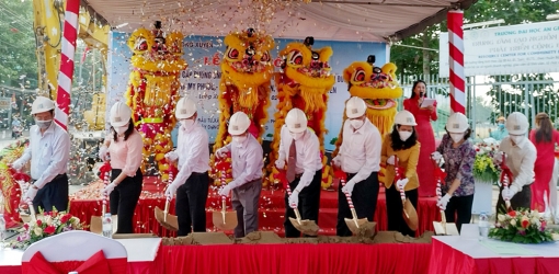 UBND TP. Long Xuyên khởi công công trình nâng cấp đường Ung Văn Khiêm
