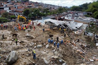 Colombia: Ít nhất 8 người thiệt mạng do lở đất