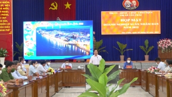 TX. Tân Châu tổ chức họp mặt doanh nghiệp đầu Xuân Nhâm Dần 2022