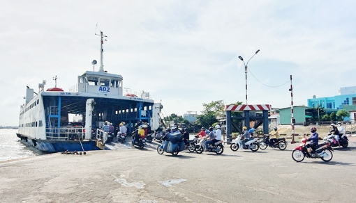 Công ty Cổ phần Phà An Giang đảm bảo tốt nhu cầu đưa rước khách tại các bến phà sau Tết