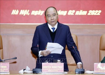 Chủ tịch nước Nguyễn Xuân Phúc chủ trì Phiên họp thứ nhất BCĐ xây dựng Đề án Tổng kết Chiến lược bảo vệ Tổ quốc trong tình hình mới