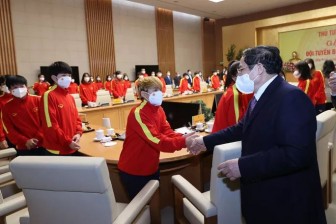 Thủ tướng trao Huân chương Lao động tặng Đội tuyển Bóng đá nữ Việt Nam
