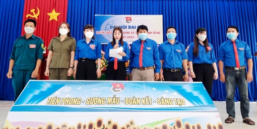 Đại hội điểm Đoàn TNCS Hồ Chí Minh cấp xã ở Phú Tân