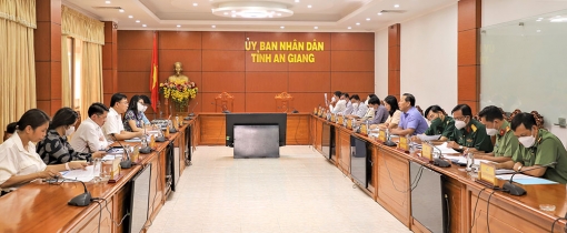 Thứ trưởng Bộ Ngoại giao Phạm Quang Hiệu làm việc với tỉnh An Giang