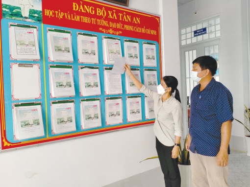 Các xã biên giới TX. Tân Châu học tập Bác
