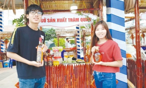 Độc đáo sản phẩm từ trái quách