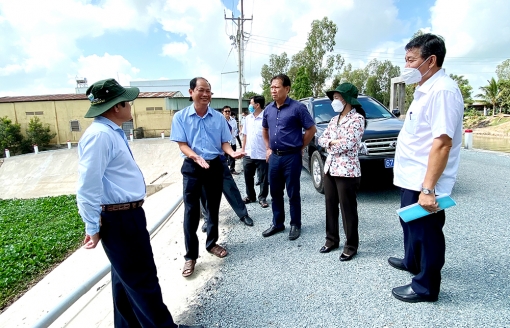 HĐND tỉnh An Giang khảo sát các dự án đầu tư công trọng điểm