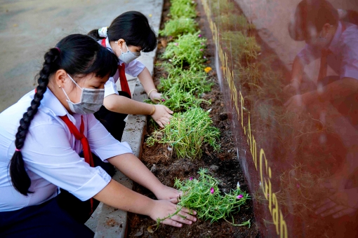 Phát động “Tết trồng cây đời đời nhớ ơn Bác Hồ” và Phong trào “Thiếu nhi An Giang thi đua làm theo 5 điều Bác Hồ dạy” năm 2022