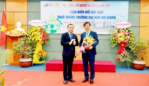 Thành lập Viện Biến đổi khí hậu, trực thuộc Trường Đại học  An Giang
