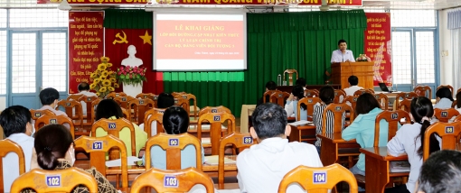 Châu Thành: Bồi dưỡng, cập nhật kiến thức lý luận chính trị cho đảng viên cơ sở năm 2022