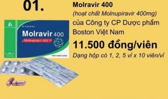 Ba loại thuốc điều trị COVID-19 sản xuất tại Việt Nam