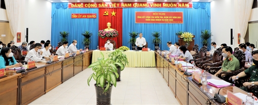 An Giang tăng cường công tác kiểm tra, giám sát