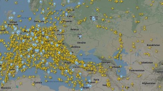 Xung đột Nga-Ukraine vẽ lại bản đồ hàng không châu Âu