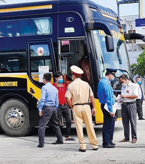 Ngành giao thông An Giang chủ động phòng, chống dịch mùa lễ hội