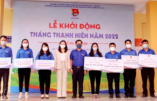 Nhiều hoạt động thiết thực trong lễ khởi động Tháng Thanh niên 2022