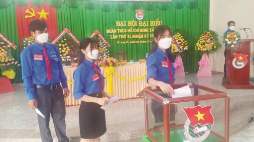 Châu Phú hướng đến Đại hội Đoàn các cấp