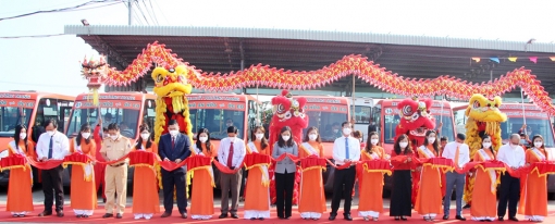 An Giang khai trương 15 tuyến xe buýt không trợ giá