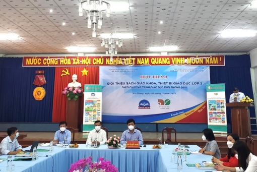 An Giang: Hội thảo giới thiệu 2 bộ sách giáo khoa lớp 3