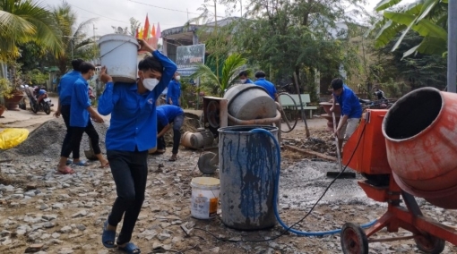 Huyện đoàn Phú Tân ra quân Tháng Thanh niên năm 2022
