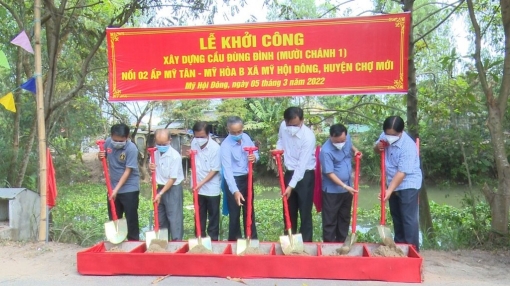 Khởi công xây dựng cầu Đùng Đình