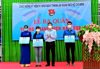 Thành đoàn Châu Đốc ra quân Tháng Thanh niên năm 2022