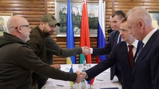 Hòa đàm Nga - Ukraine vòng 3 có thể diễn ra vào ngày 7-3