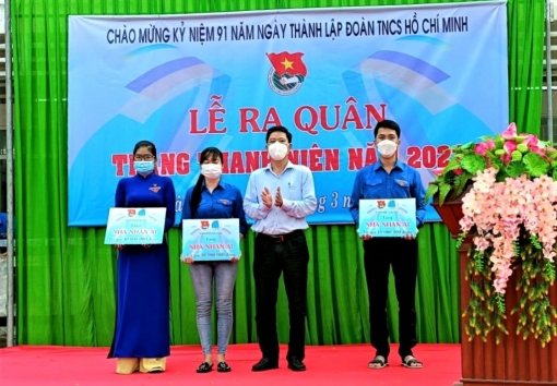 Thành đoàn Châu Đốc ra quân Tháng Thanh niên năm 2022